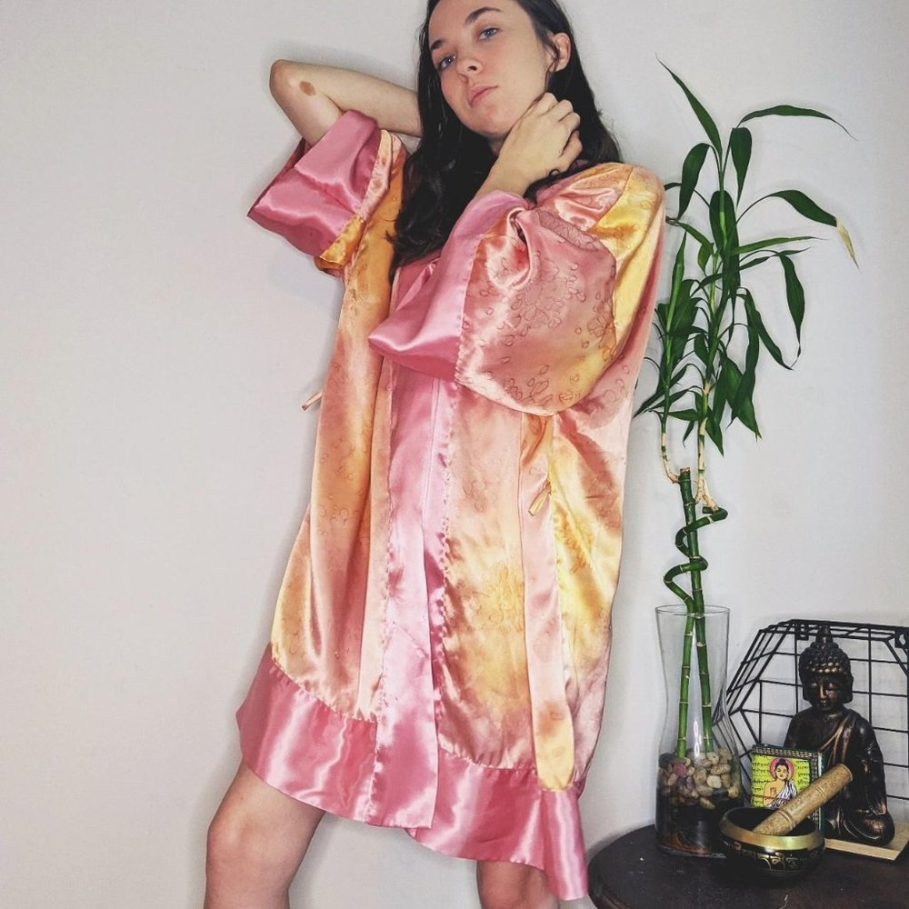 Vintage Victoria Secret Gold Label Kimono Robe